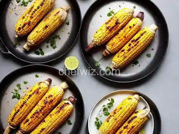 Grilled Corn With Garlic and Ginger Soy Butter Recipe