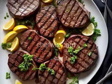 Grilled Delmonico Steaks