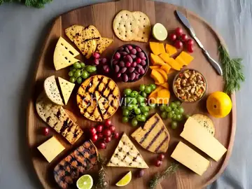 Grilled Edible Cheeseboard