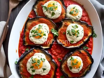 Grilled Eggplant Parmesan