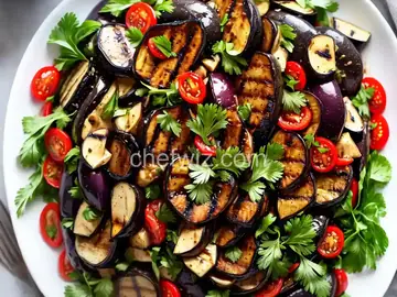 Grilled Eggplant Salad
