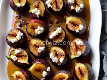 Grilled Figs Stuffed With Goat Cheese Recipe