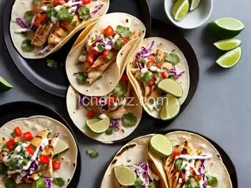 Grilled Fish Tacos with Lime Slaw