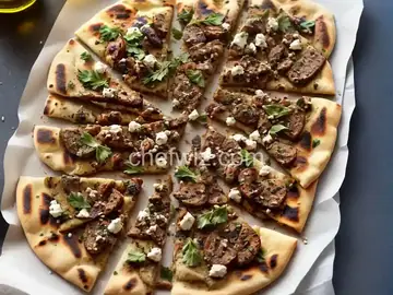 Grilled Flatbread With Olive Oil and Za'atar Recipe