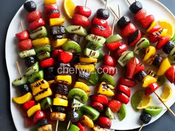 Grilled Fruit Kabobs