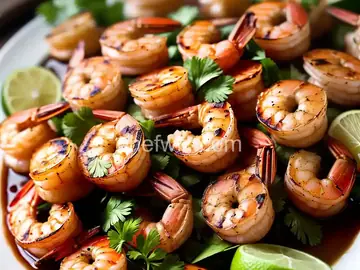 Grilled Garlic-Lime Shrimp Recipe