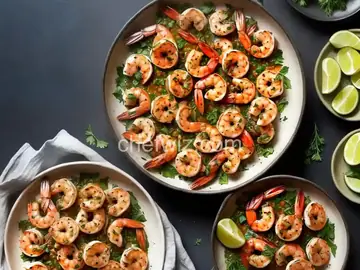 Grilled Garlic and Herb Shrimp