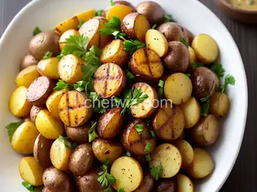 Grilled German Potato Salad