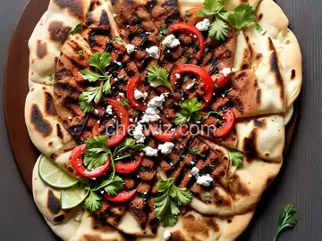 Grilled Gyro Flatbread
