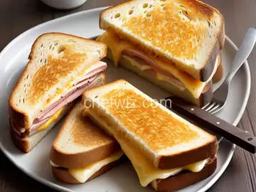 Grilled Ham and Cheese Sandwich