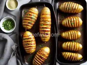 Grilled Hasselback Potatoes With Garlic and Parmesan Recipe