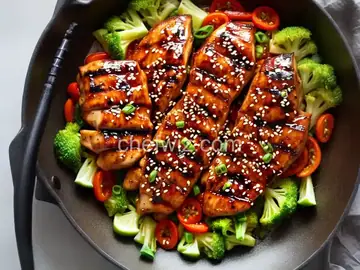Grilled Honey-Teriyaki Chicken