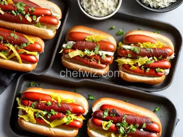 Grilled Hot Dogs With Sauerkraut Recipe