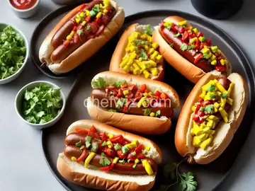 Grilled Hot Dogs