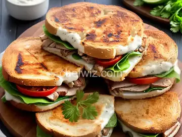 Grilled Hot Turkey Sandwiches