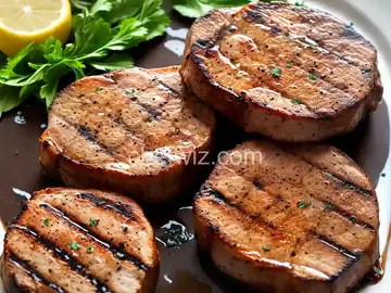 Grilled Italian Pork Chops