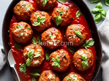 Grilled Italian-Style Meatballs With Pecorino and Parmesan Recipe