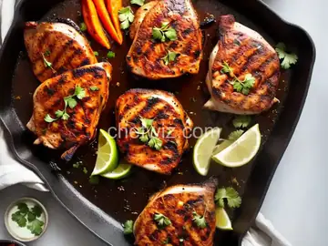 Grilled Jerk Chicken Thighs