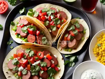 Grilled Kielbasa Tacos