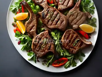 Grilled Lamb Chops with Fresh Herbs