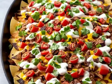 Grilled Loaded Nachos