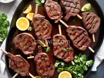 Grilled Lollipop Lamb Chops