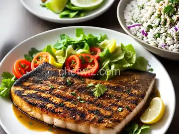 Grilled Mahi-Mahi with Mojo