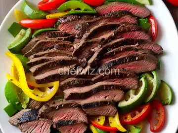 Grilled Marinated Flank Steak Fajitas Recipe