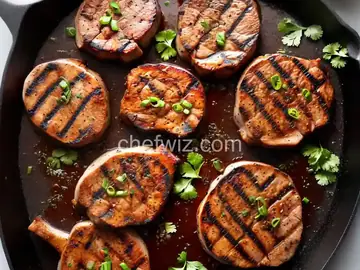 Grilled Mongolian Pork Chops