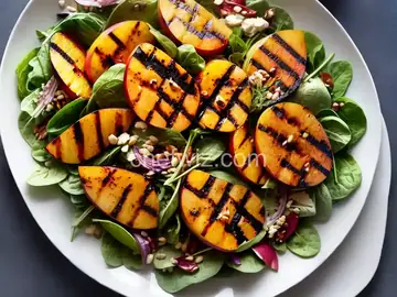 Grilled Nectarine Salad