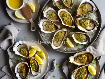 Grilled Oysters with Chipotle Butter