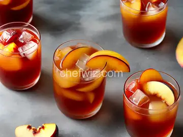Grilled Peach Bourbon Smash