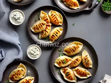 Grilled Pierogies and Kielbasa