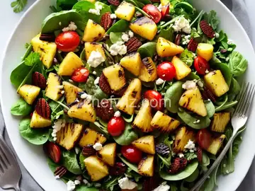 Grilled Pineapple Salad