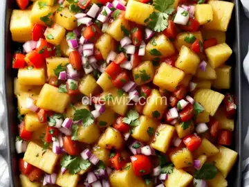 Grilled Pineapple Salsa