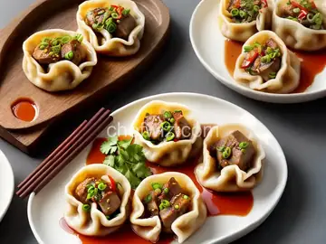 Grilled Pork Dumplings