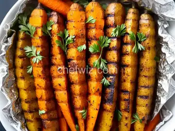 Grilled Potato, Carrot, and Onion Foil Packets