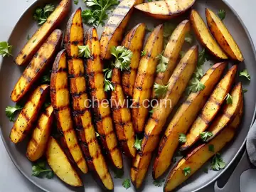 Grilled Potato Wedges Recipe