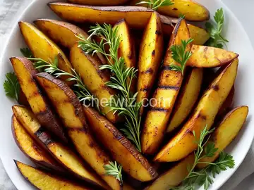 Grilled Potato Wedges with Fresh Herbs