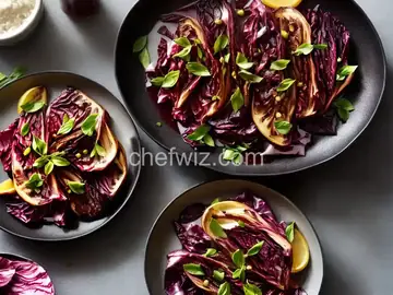 Grilled Radicchio With Cherry Gastrique Recipe