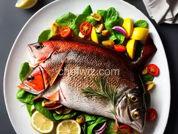 Grilled Red Snapper with Lemon Chive Sauce
