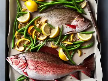 Grilled Red Snapper with Lemon and Jalapeno