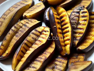 Grilled Ripe Plantains (
