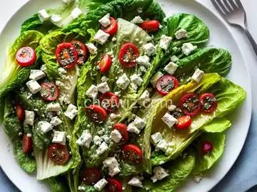 Grilled Romaine Salad with Blue Cheese