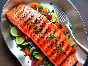 Grilled Salmon in Foil