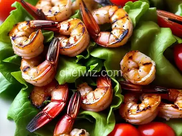 Grilled Shrimp Salad