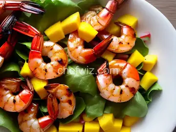 Grilled Shrimp with Mango Salsa