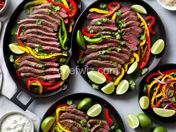 Grilled Skirt Steak Fajitas Recipe