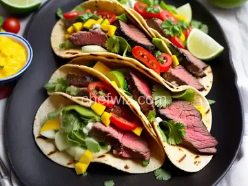Grilled Skirt Steak Tacos