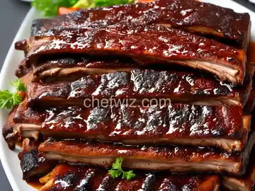 Grilled Slow-Cooked BBQ Ribs